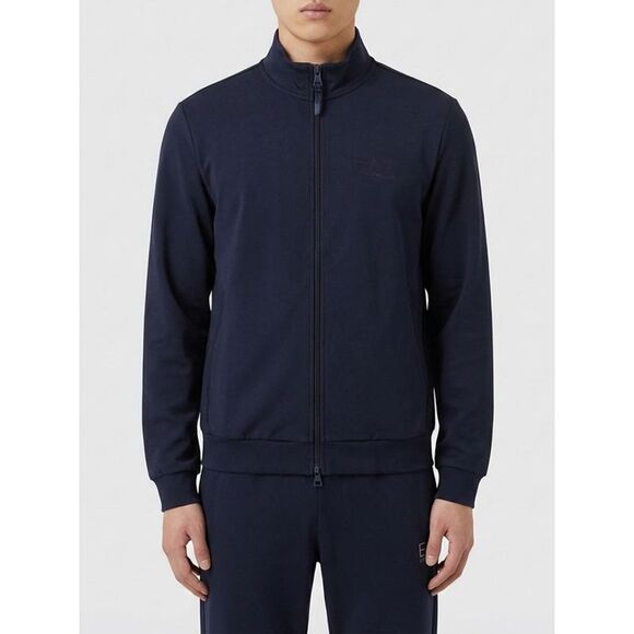 Ea7 Sweater Men Blue